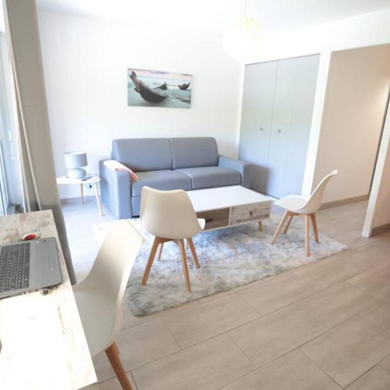 Petit paradis classé 3 étoiles à 200m de la plage! Terrasse-Wifi-Parking-clim - Studio mit Terrasse - 45
