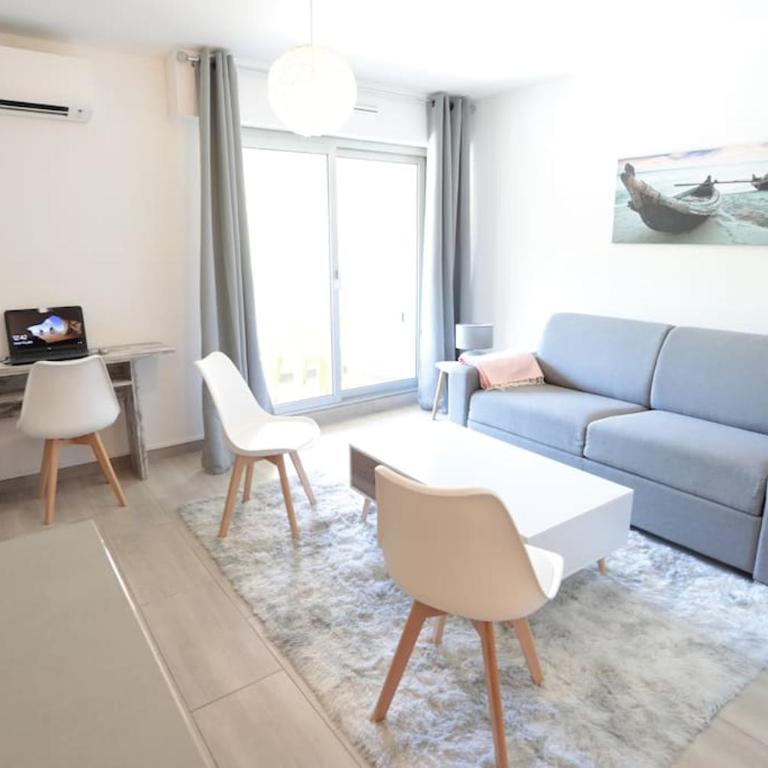 Petit paradis classé 3 étoiles à 200m de la plage! Terrasse-Wifi-Parking-clim - Studio mit Terrasse - 41
