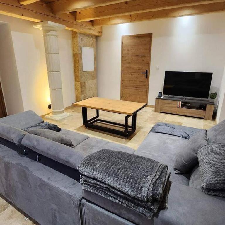 Domaine Le Manoir, bain nordique privé, vue Mont-Blanc - Maison 2 Chambres - 11