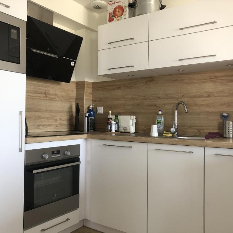 Palavas: Appart rénové F3 climatisé avec parking, 1ère ligne, accès plage, idéal pour 4 pers. - Appartement 2 Chambres - 3