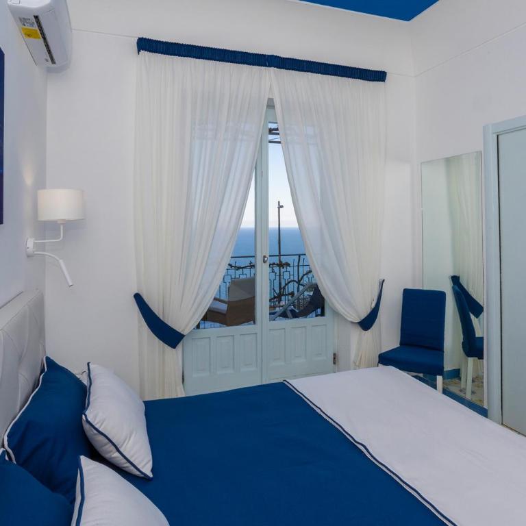 Locanda Costa D'Amalfi - Camera Matrimoniale/Doppia con Letti Singoli con Terrazza e Vista Mare - 18
