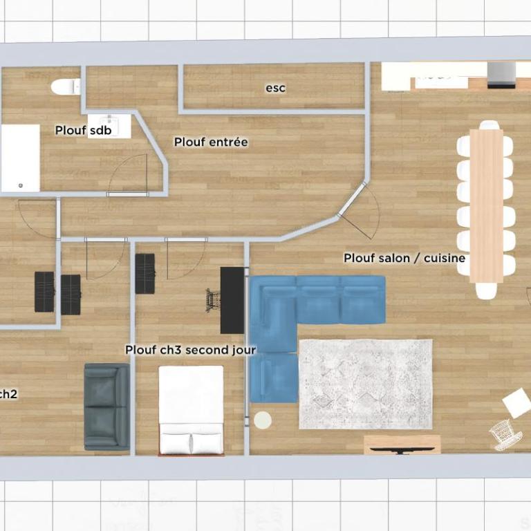 NOCNOC - Le Plouf - Appartement en Duplex - 36