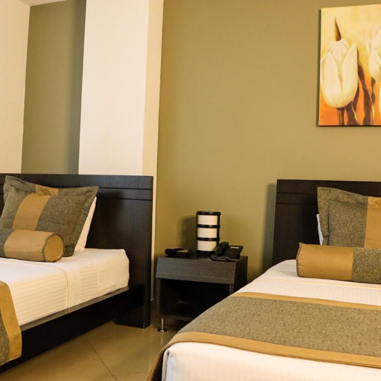 hotel medellin gold - Habitación Doble - 2 camas - 6