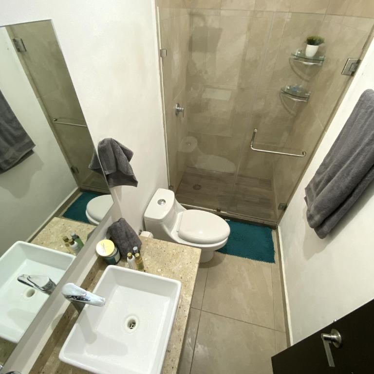 Casa en condominio privado, Alberca, terraza a 10 min de Playa Marlin - Three-Bedroom House - 18