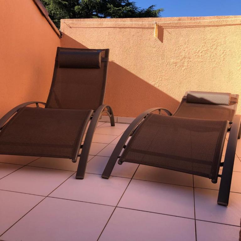CANNES Appartement Duplex Piscine VUE Mer WIFI PARKING CLIM - Appartement 2 Chambres - 17