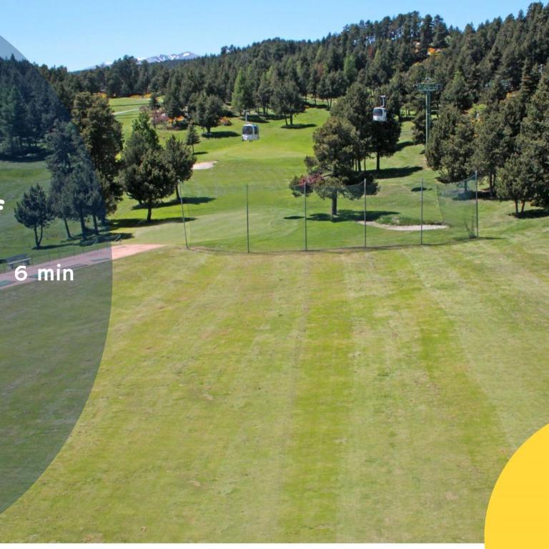 Studio Font Romeu - Chambre Double - Vue sur Montagne - 14