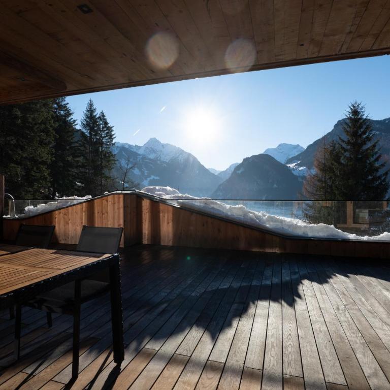 Chalet Residenz Zillertal Mühlermoos - Terrassen Chalet Freisitz - 1