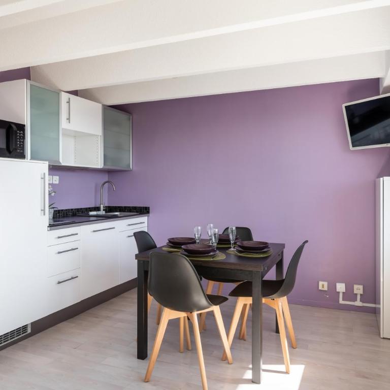 Studio NATHEN - Parking - Wifi - Balcon Sud ouest - Chamrousse 1650 - Monolocale con Vista Montagna - 14