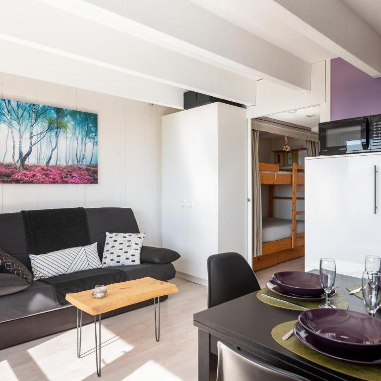 Studio NATHEN - Parking - Wifi - Balcon Sud ouest - Chamrousse 1650 - Monolocale con Vista Montagna - 5