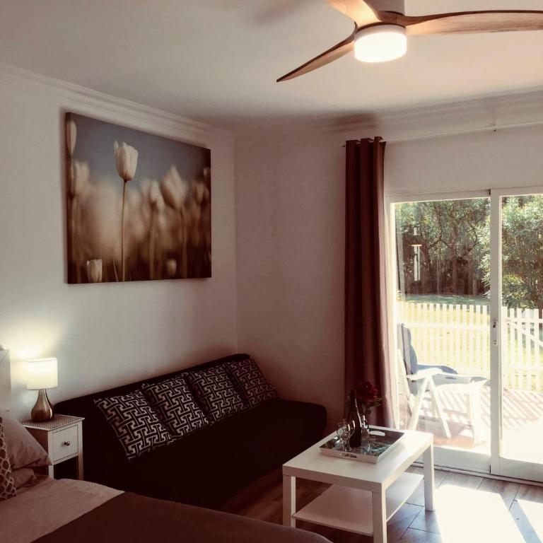 Puerto Banus Apartment near beachfront, big sunny terrace, pool, tennis court, parking & movies projector - One-Bedroom Apartment - 17