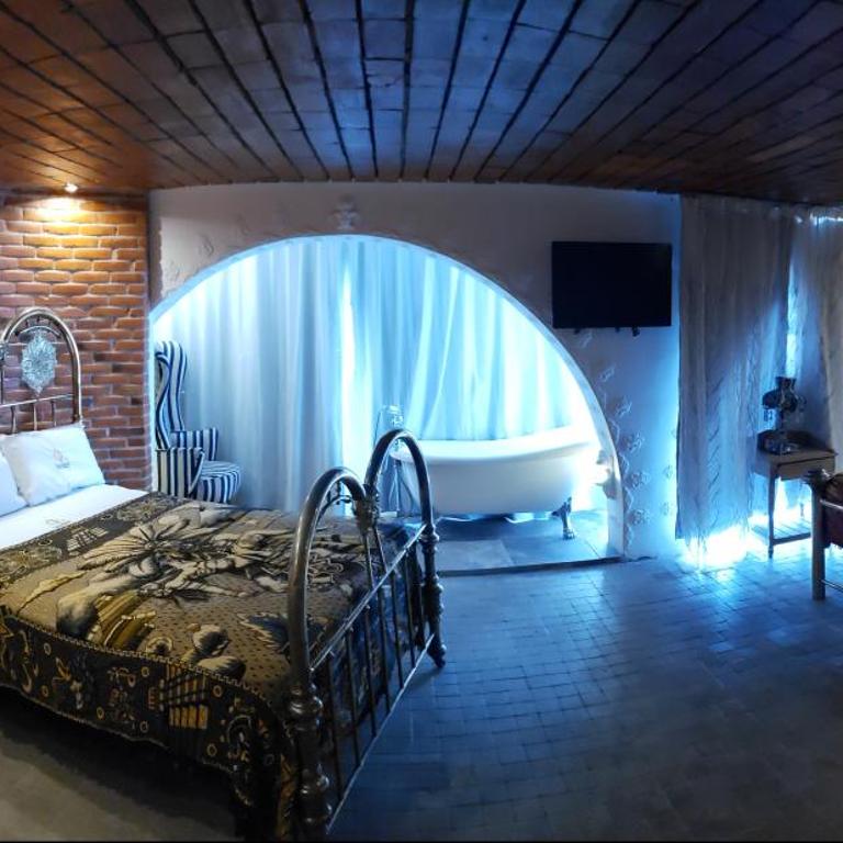 Hotel Temático Casa Puebla - Habitación Doble - 2 camas dobles - 2