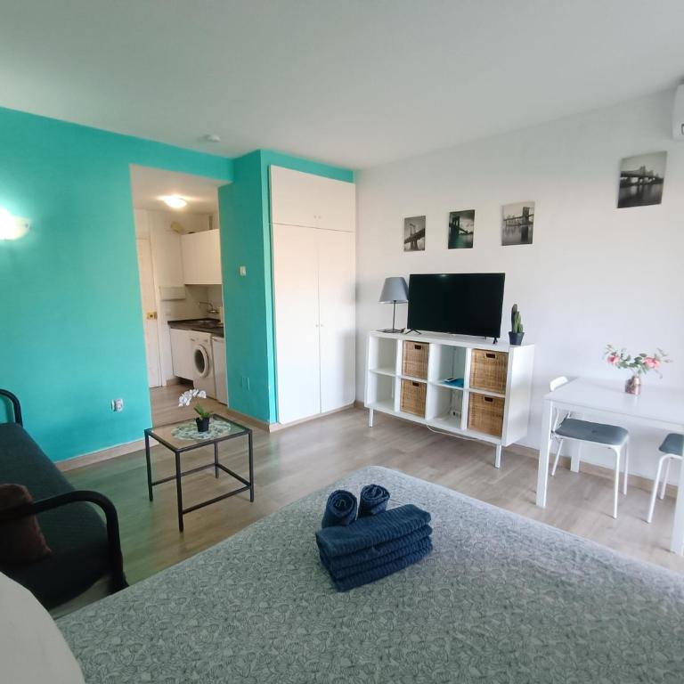 "VIVE BENAL BEACH" estudio gran terraza y parque acuático 1319 - Estudio - 39