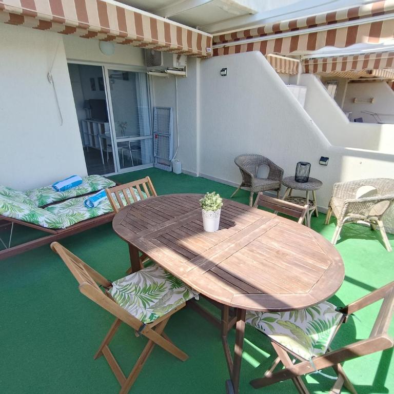 "VIVE BENAL BEACH" estudio gran terraza y parque acuático 1319 - Estudio - 30