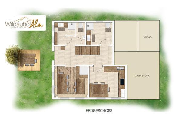 Wildauhof - Alm - Ferienhaus mit Bad - 10