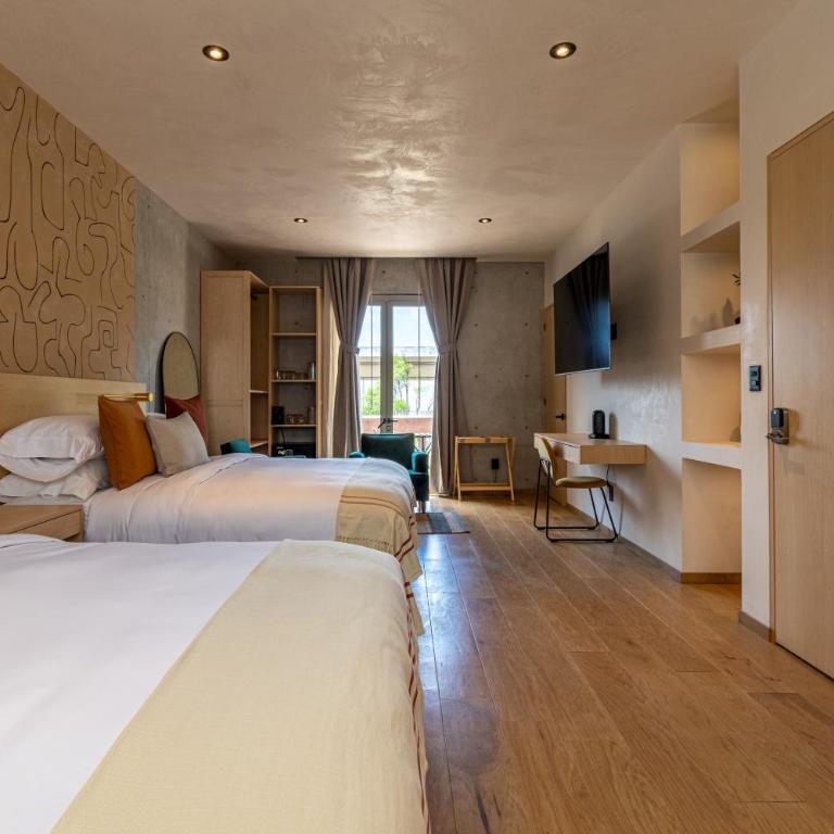 Boutique Hotel Durango219 - Deluxe Double Room with Two Double Beds - 2
