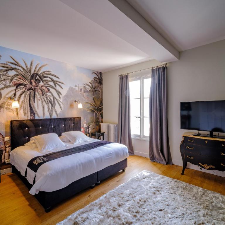 Aux Marquises - Chambre Lit King-Size Deluxe - 5