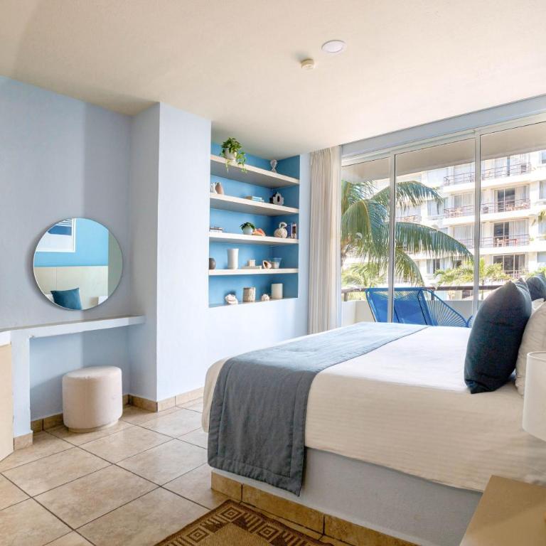 Ixchel Beach Hotel - Suite de 1 dormitorio con vistas al océano o al jardín - 3