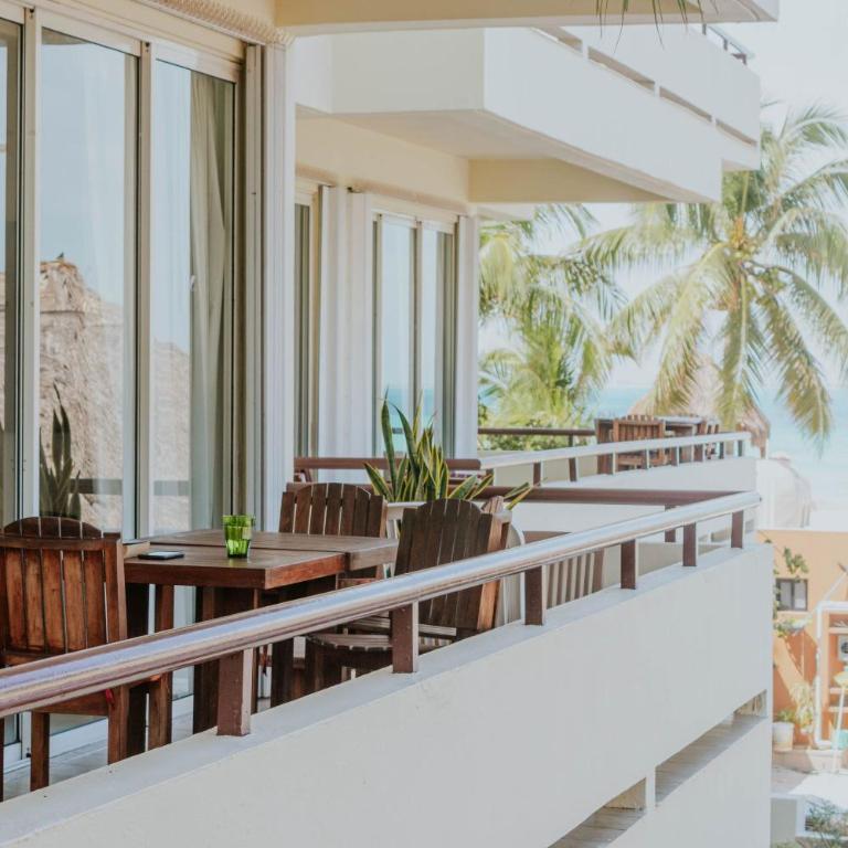 Ixchel Beach Hotel - Suite de 1 dormitorio con vistas al océano o al jardín - 9