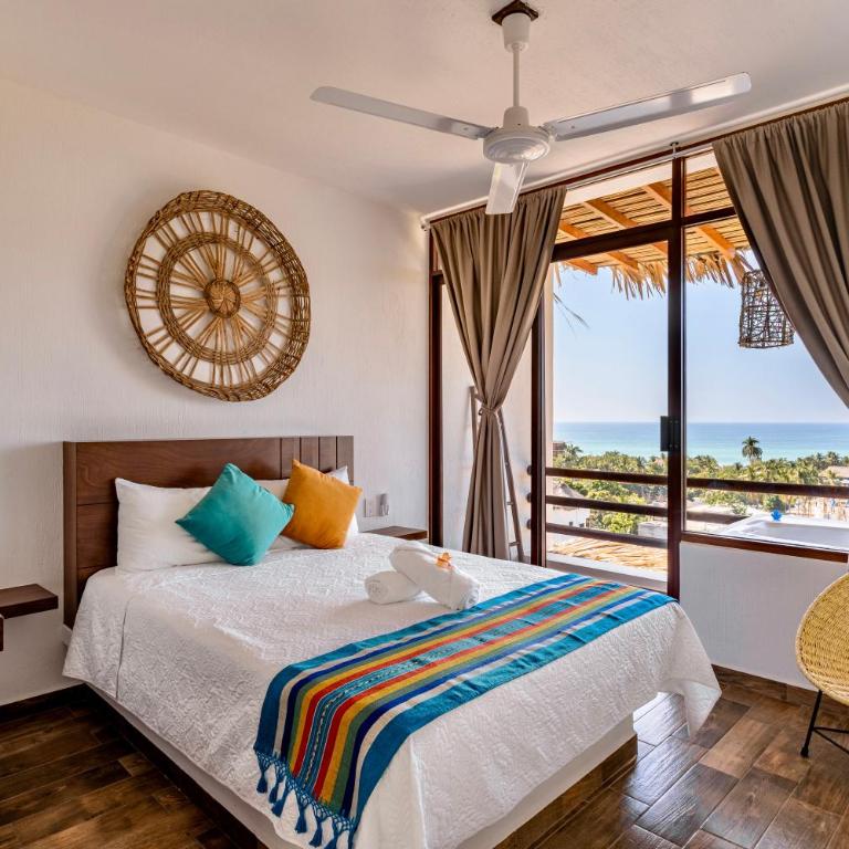 Punta Kai Hotel & Hostal - Habitación Doble Deluxe con vistas al mar - 1