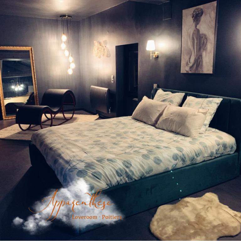 Apparenthèse Love Room Jacuzzi Sauna - Appartement 1 Chambre - 14