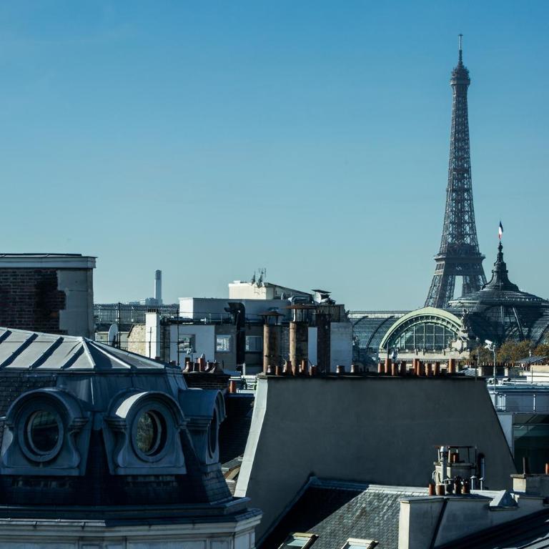 Fauchon l'Hôtel Paris - Chambre Double Deluxe - Vue sur Tour Eiffel - 12