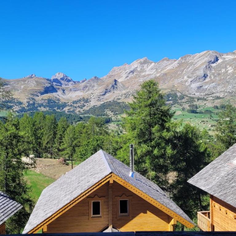 Chalet Aneloup vue d'exception à la Joue du Loup - Chalet - 26