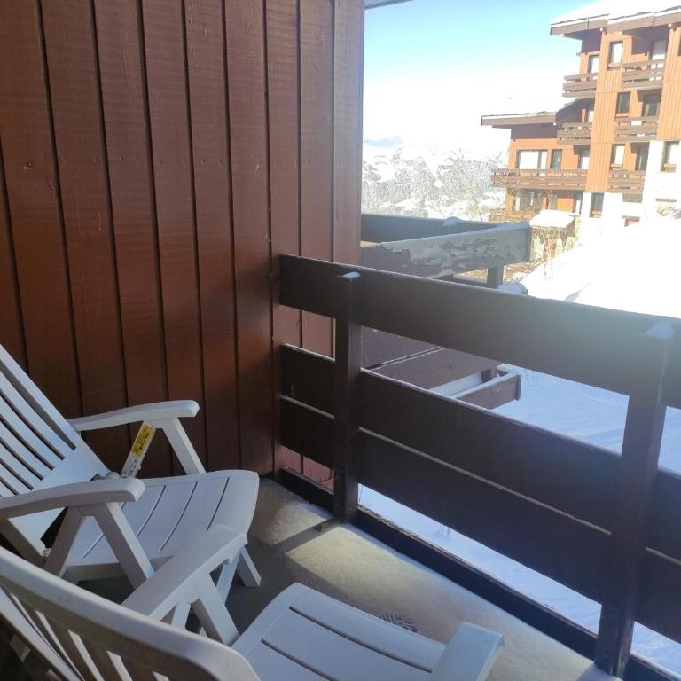 Appartement cosy avec balcon, piscine et parking en option à Plagne 1800 - Appartamento con 1 Camera da Letto - 7