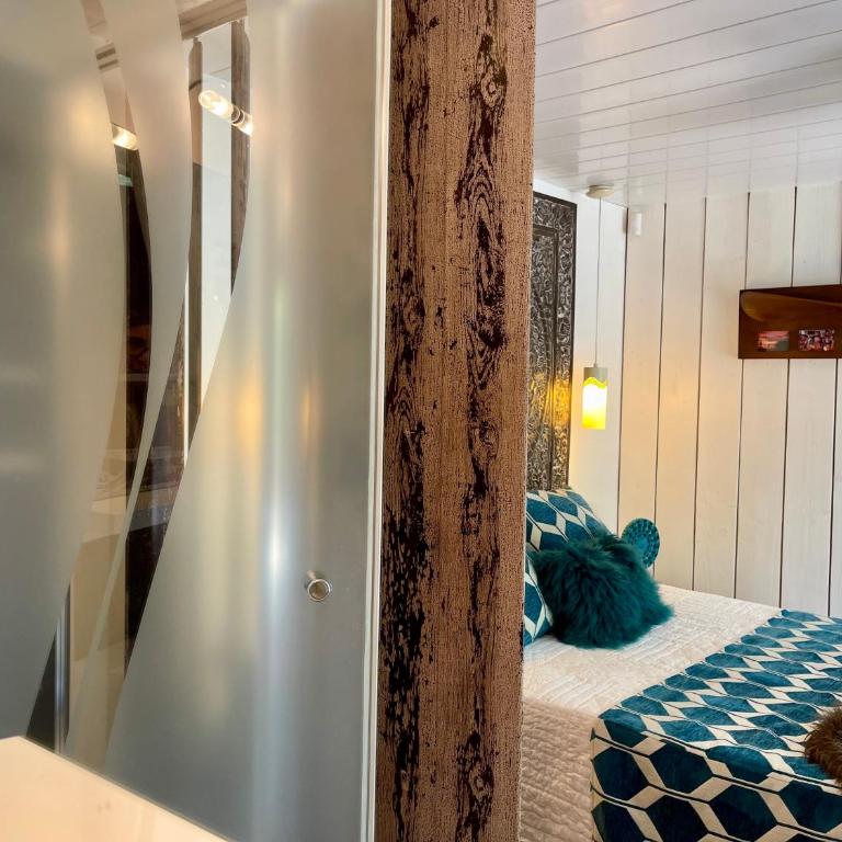Gîte Les logis du Pech - Double Room with Garden View - 8