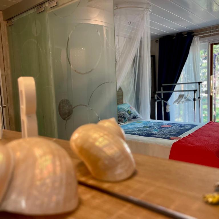 Gîte Les logis du Pech - Double Room with Garden View - 6