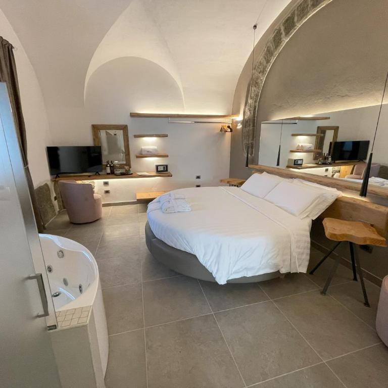 Villa Paladini - Suite Lit King-Size avec Baignoire Spa - 6