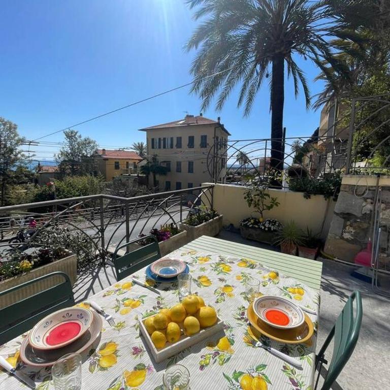 Casa Visconti, Bordighera, vista mare - Appartement 1 Chambre - 10