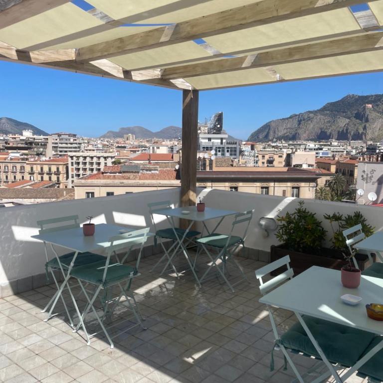 La Terrazza su Palermo - Camera Matrimoniale Deluxe con Vasca - 2