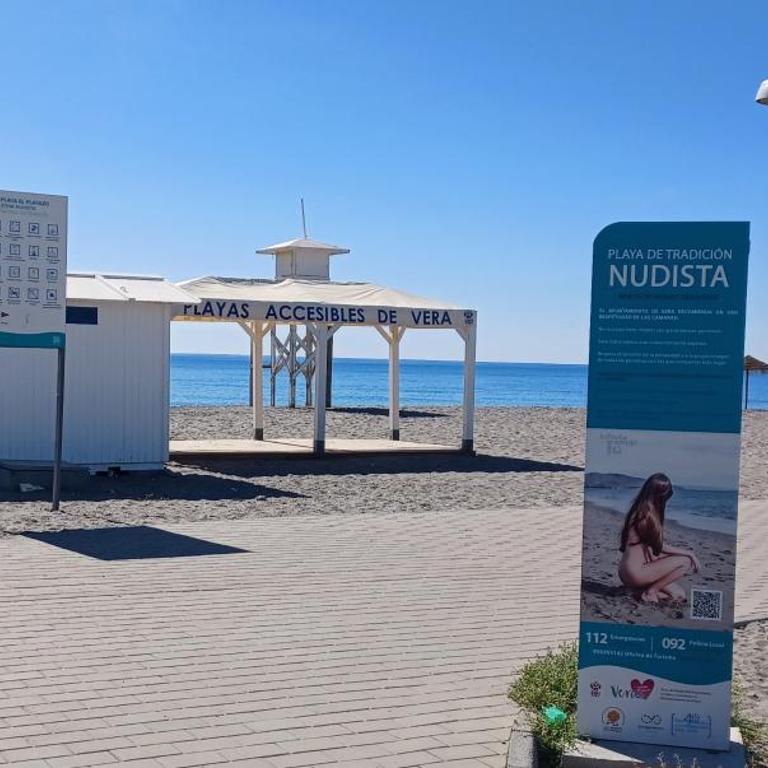 Ático Chipre naturist FKK Vera-playa - Apartamento de 1 dormitorio - 22