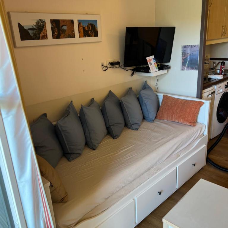 Village pierre et vacances cap Estérel, vue mer et Estérel, classé 3 étoiles - Appartement - 6