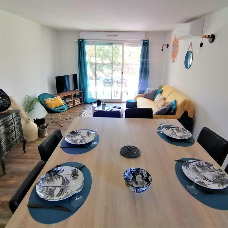 Cosy Appart St Raph, piscine résidence, proche mer - Appartamento con 1 Camera da Letto - 12
