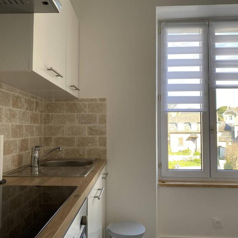 Appartement rénové 5 personnes avec balcon au centre de Perros-Guirec - FR-1-368-382 - Apartment - 10