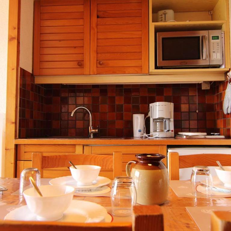 Studio cabine lumineux pour 4 aux Saisies, balcon plein sud - Appartement 1 Chambre - 1