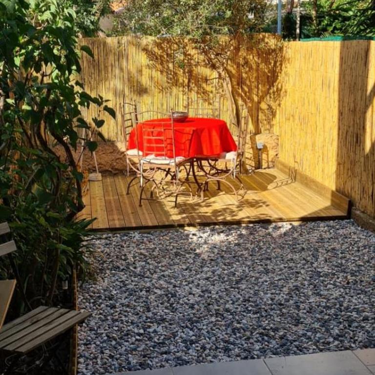Cosy Rez jardin 1 chambre plage parking wifi - Appartement 1 Chambre - 1
