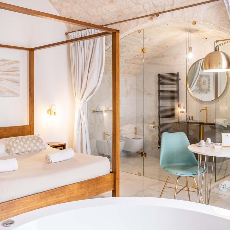 Dama Bianca Boutique Hotel Ostuni - Suite Deluxe con Vasca Idromassaggio - 13