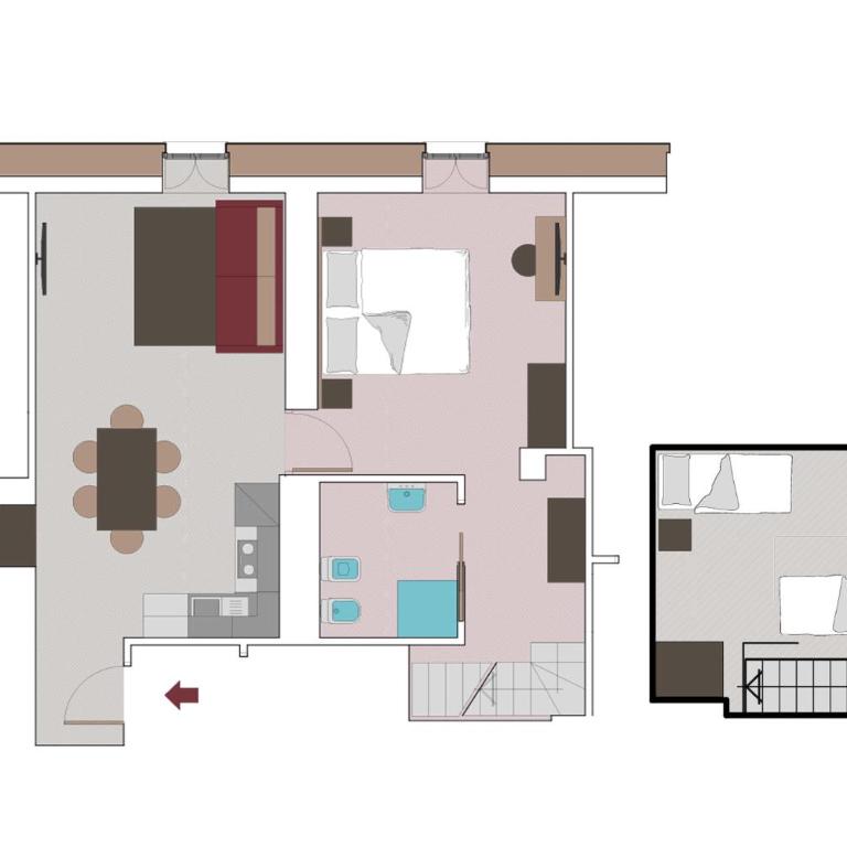 Antico Albergo Stella d'Italia - Apartamento - 2 niveles - 11