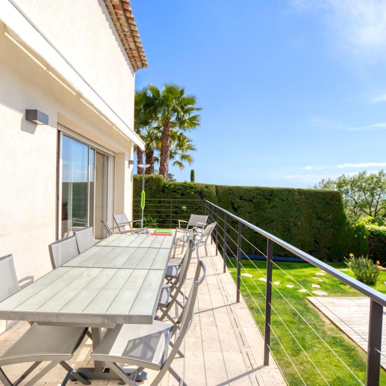 FRGK Villa Orangeraie Mougins Sea View, Private Pool & Ultra-Fast Wi-Fi - Villa mit privatem Pool - 7
