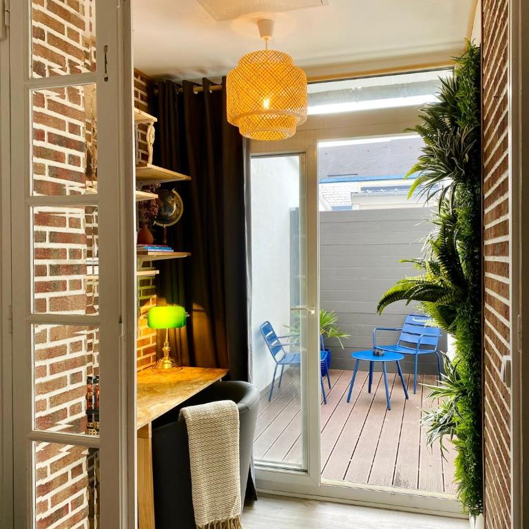 Escale Bohème - 500m Gare - Terrasse - Appartement 1 Chambre avec Terrasse - 5