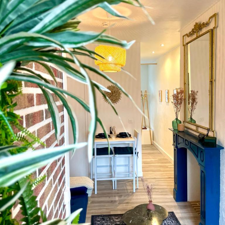 Escale Bohème - 500m Gare - Terrasse - Appartement 1 Chambre avec Terrasse - 30