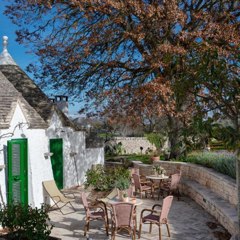 Agriturismo Masseria Aprile - Trullo con 2 Camere da Letto e Vista Giardino - 7