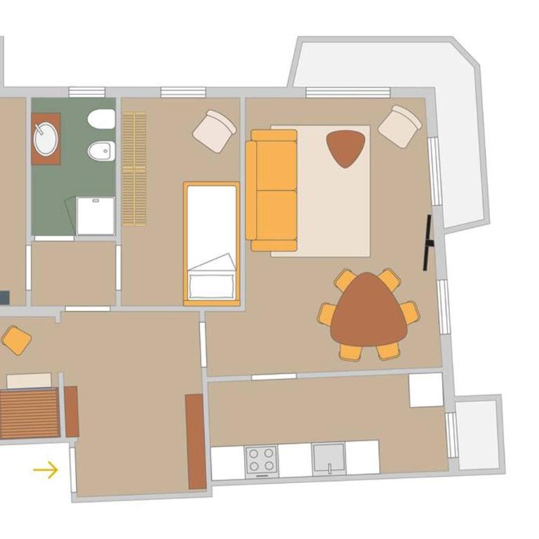 Sile Suite with private infrared sauna - Two-Bedroom Apartment - 15