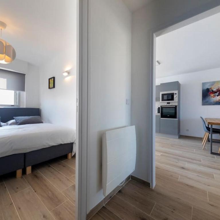 BORD DE PLAGE.Magnifique Appartement face Mer. - Appartement 2 Chambres - 14