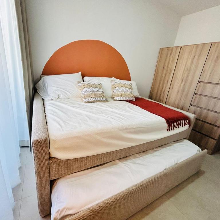 alberca tipo playa,10 min de la playa by G P S rentas - Two-Bedroom Apartment - 16