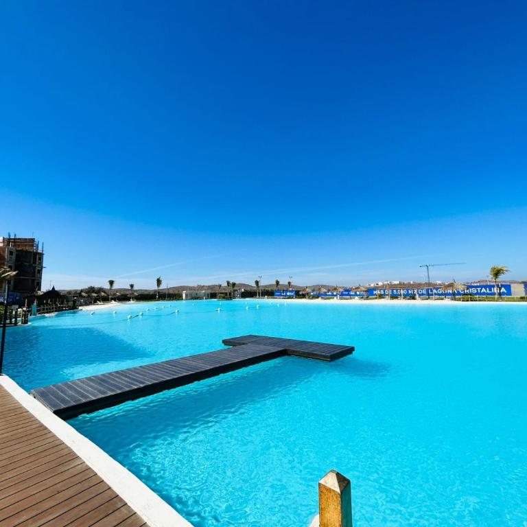 alberca tipo playa,10 min de la playa by G P S rentas - Two-Bedroom Apartment - 26