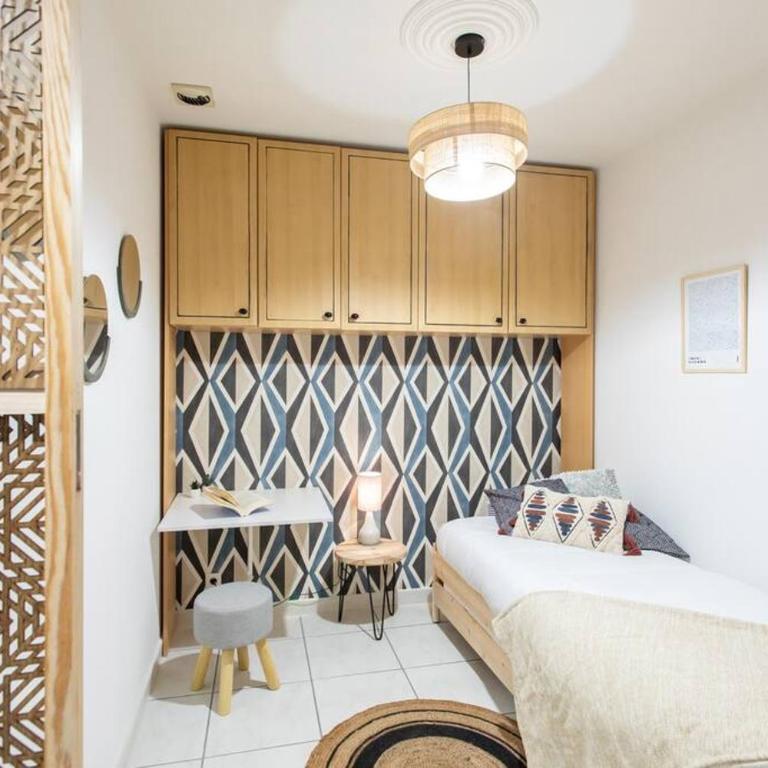 C16 -Staywiz us - 2 BDR Rue Antibes 4 min Palais Festivals - AC & Terrace - Apartamento de 2 dormitorios - 8