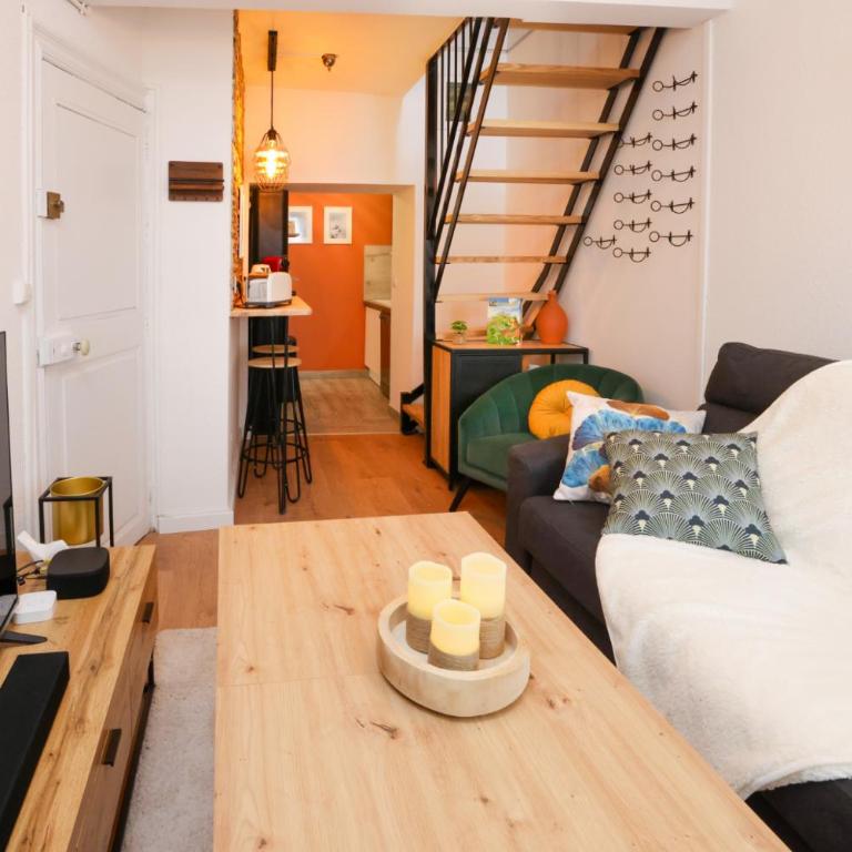 Le Cocon de la Cité - Parking au Pied de La Cité - Appartamento con 1 Camera da Letto - 5